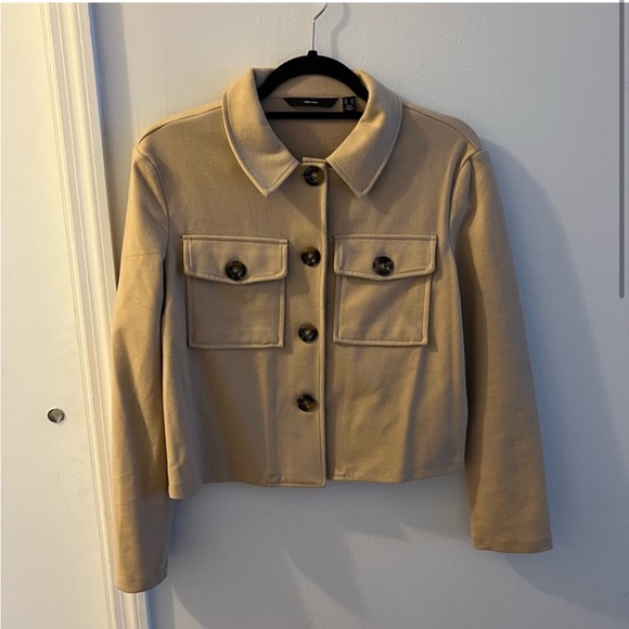 Vero Moda jacket, tan, size XS - Picture 2 of 10